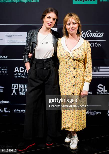 Paula Usero attends 'Cine Por Mujeres' Festival Presentation on April 3, 2018 in Madrid, Spain.