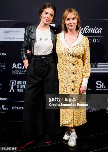 Paula Usero attends 'Cine Por Mujeres' Festival Presentation on April 3, 2018 in Madrid, Spain.