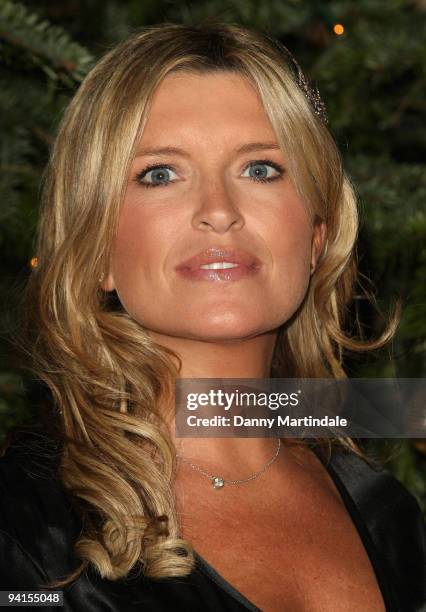 Actress Tina Hobley attends the Breast Cancer Haven Christmas Carol Service on December 8, 2009 in London, England.