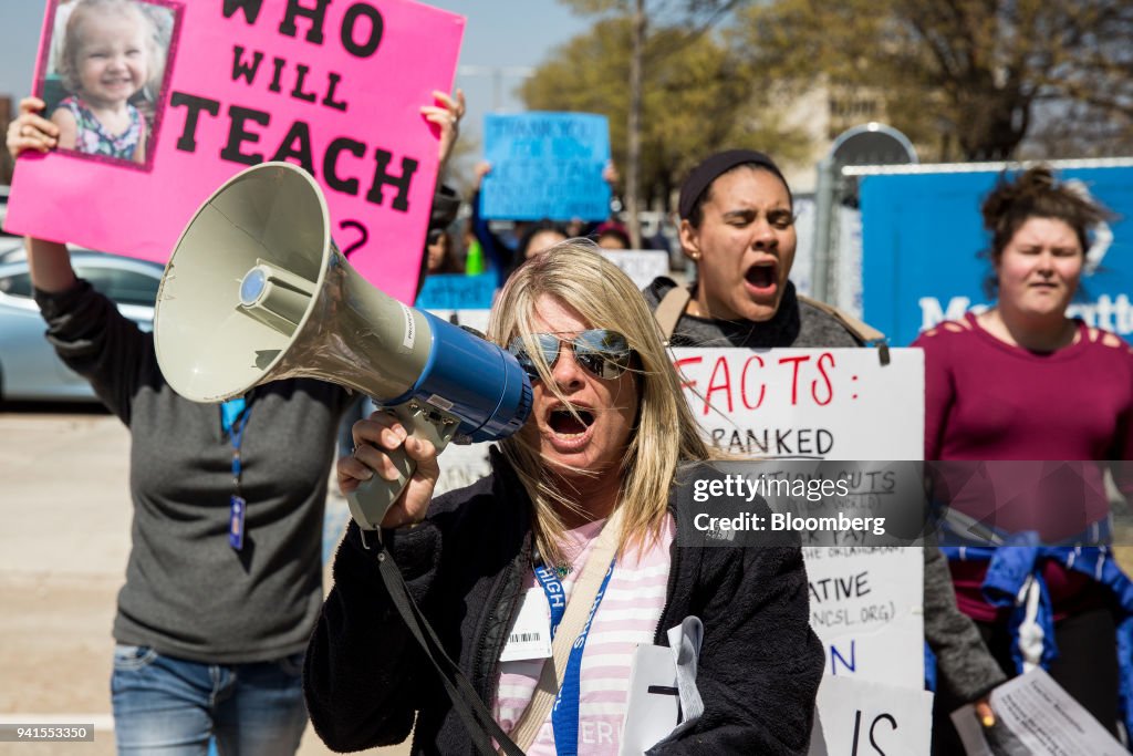 Teacher Strikes Spread As More Follow West Virginia's 'Wildcats'