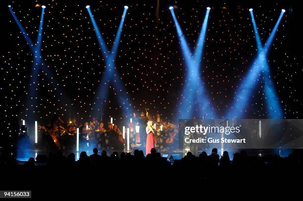 Camilla Kerslake performs on stage at Hammersmith Apollo on December 8, 2009 in London, England.
