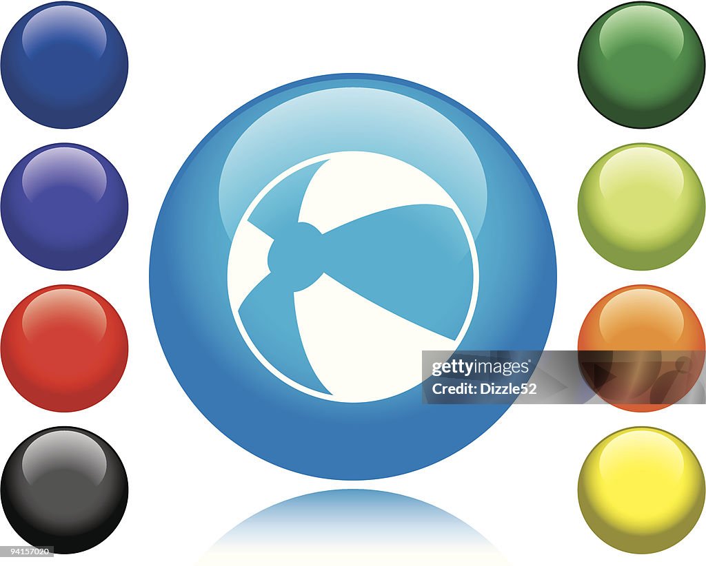 Beach Ball Icon