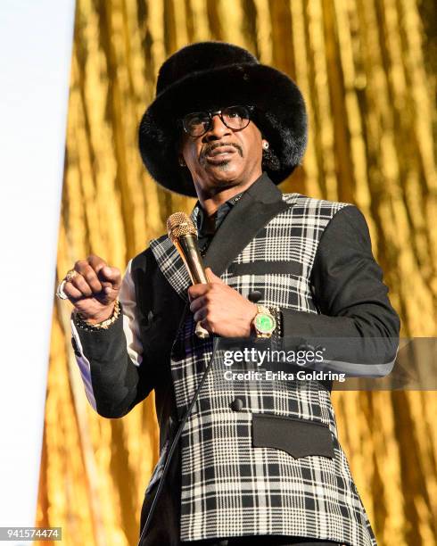 Comedian Katt Williams performs during the 11:11 RNS World Tour at UNO Lakefront Arena on March 31, 2018 in New Orleans, Louisiana.