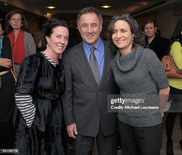 The New York Center for Children Board of Directors Co-Chair Kate Spade and Board of Directors President Michael Caplin and Vice President of HBO...