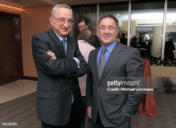 Antoine Bernheim and The New York Center for Children Board of Directors President Michael Caplin attend the HBO Documentary Screening Of "Every...