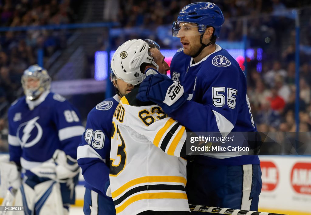 Boston Bruins v Tampa Bay Lightning