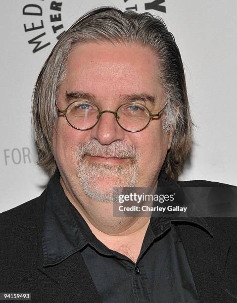 The Simpsons" creator Matt Groening attends the Paley Center L.A. Gala honoring the 20th anniversary of "The Simpsons" at the Beverly Hills Hotel on...