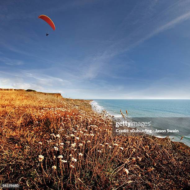 paragliding - s0ulsurfing stock-fotos und bilder