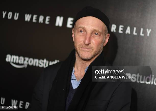 Jonathan Ames attends the New York special screening of Amazon Studios' "You Were Never Really Here" at Metrograph on April 3, 2018 in New York City....