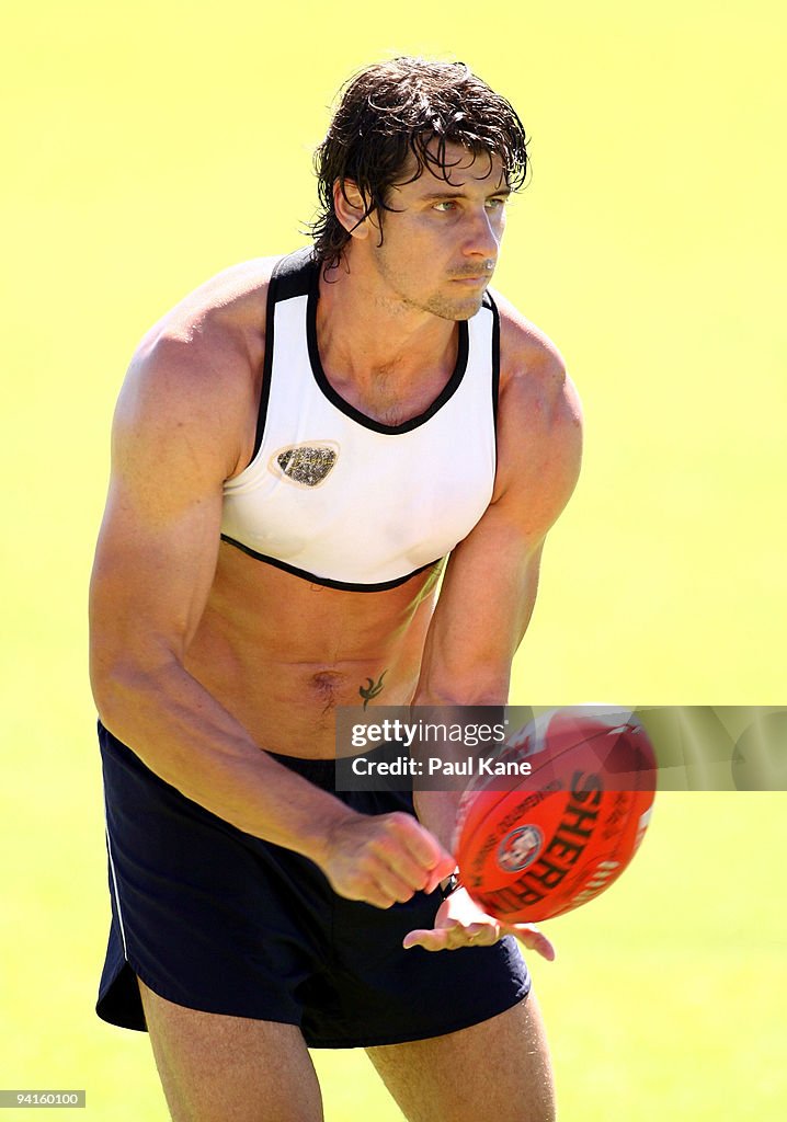 West Coast Eagles Training Session