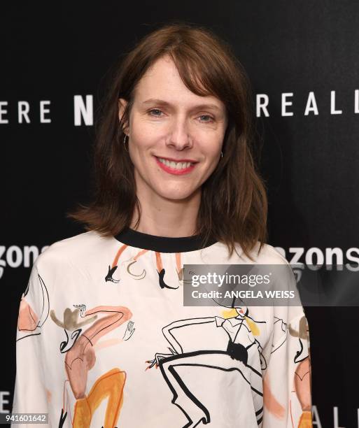 Dolly Wells attends the New York special screening of Amazon Studios' "You Were Never Really Here" at Metrograph on April 3, 2018 in New York City. /...