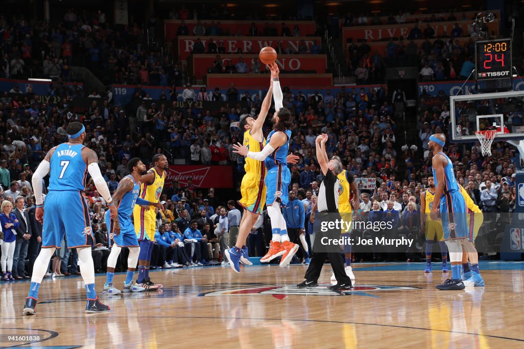 Golden State Warriors v Oklahoma City Thunder