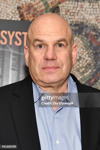 David Simon attends the "Vice" Season 6 Premiere at the Whitby Hotel on April 3, 2018 in New York City.