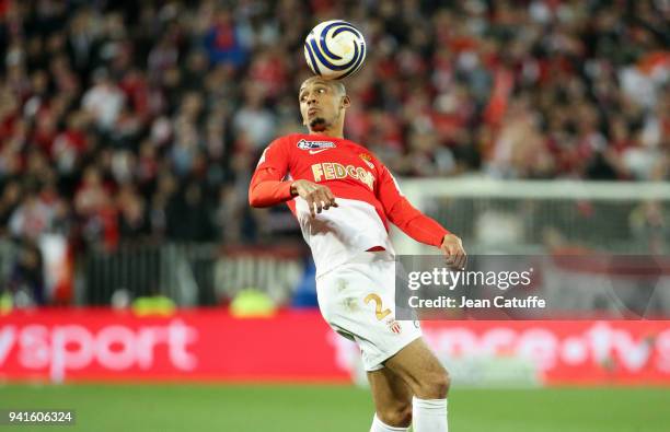 Fabio Henrique Fabinho of Monaco during the French League Cup final between Paris Saint-Germain and AS Monaco on March 31, 2018 in Bordeaux, France.