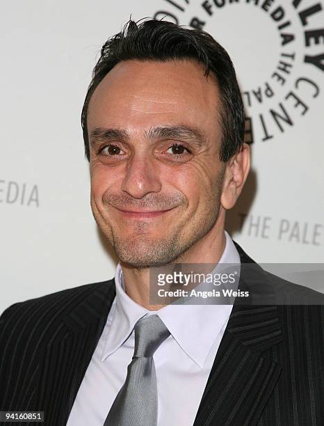 Actor Hank Azaria attends the Paley Center Los Angeles gala honoring the 20th anniversary of 'The Simpsons' at the Beverly Hills Hotel on December 8,...