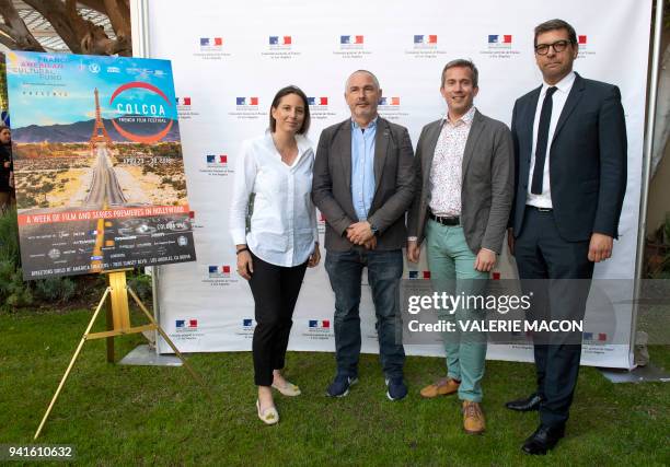 Deputy Director Anouchka Van Riel, COLCOA Executive Producer and Programmer Francois Truffart, Variety Chief Film Critic Peter Debruge and Consul...