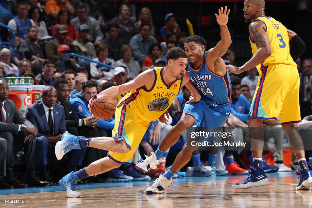 Golden State Warriors v Oklahoma City Thunder