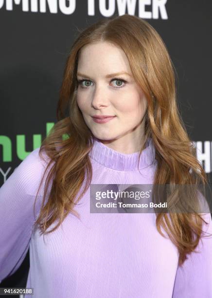 Wrenn Schmidt attends the "The Looming Tower" FYC screening at the Television Academy on April 3, 2018 in Los Angeles, California.