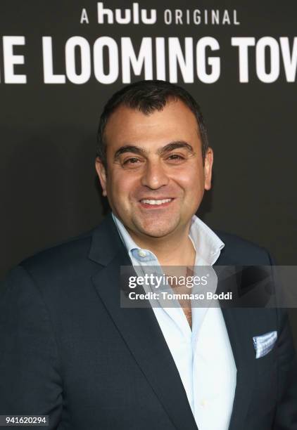 Ali Soufan attends the "The Looming Tower" FYC screening at the Television Academy on April 3, 2018 in Los Angeles, California.