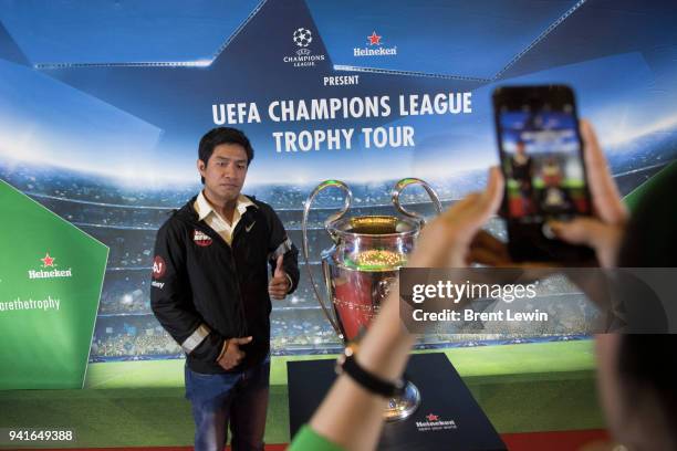 Fpoxx 3,429 Uefa Champions League Trophy Tour Stock Photos, High-Res Pictures ...