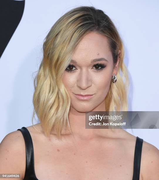 Alisha Marie attends Universal Pictures' "Blockers" Premiere at Regency Village Theatre on April 3, 2018 in Westwood, California.