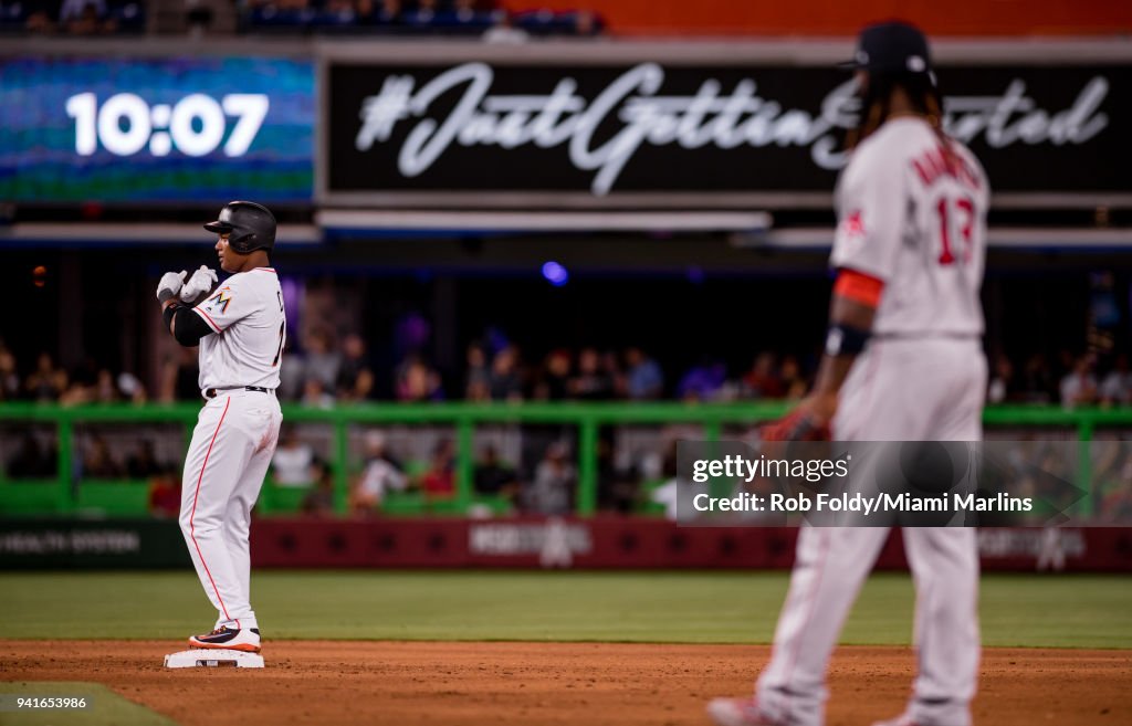 Boston Red Sox v Miami Marlins