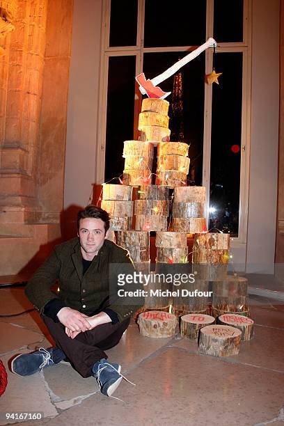 Louis Marie de Castelbajac attends the Designers Christmas Trees Charity Auction For Carla Bruni Foundation on December 8, 2009 in Paris, France.