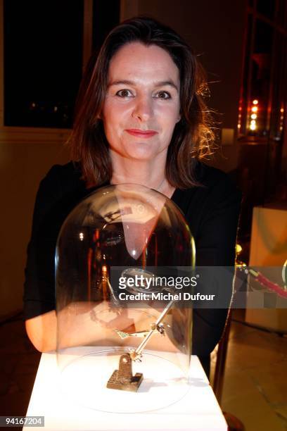 Olivia Putman attends the Designers Christmas Trees Charity Auction For Carla Bruni Foundation on December 8, 2009 in Paris, France.