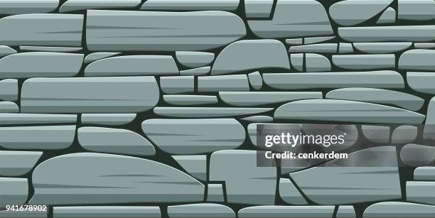 wall background vector - stone wall stock illustrations