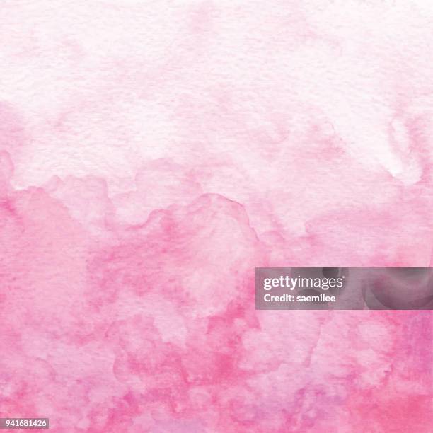 watercolor pink gradient backdrop - ombre stock illustrations