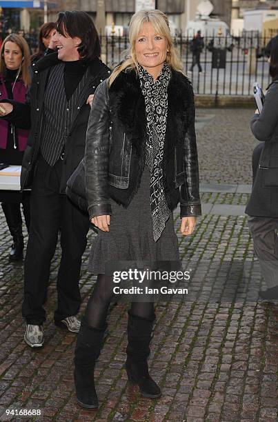 Gaby Roslin attends the Woman's Own Children Of Courage Awards at Westminster Abbey on December 9, 2009 in London, England.