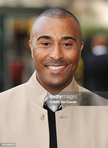 Colin Jackson attends the Woman's Own Children Of Courage Awards at Westminster Abbey on December 9, 2009 in London, England.