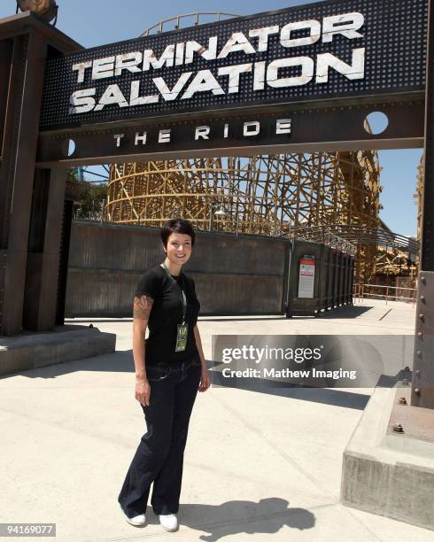 Terminator Risde 129 Terminator Salvation: The Ride Stock Photos, High-Res Pictures, and ...