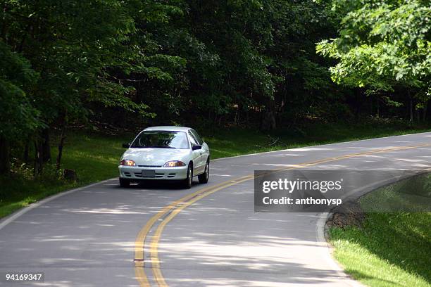 auto on move - car blinker stock pictures, royalty-free photos & images