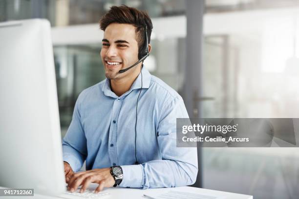 parla fluentemente il marchio dell'azienda - salesman foto e immagini stock