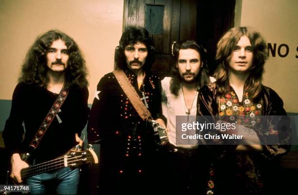 Geezer Butler, Tony Iommi, Bill Ward and Ozzy Osbourne