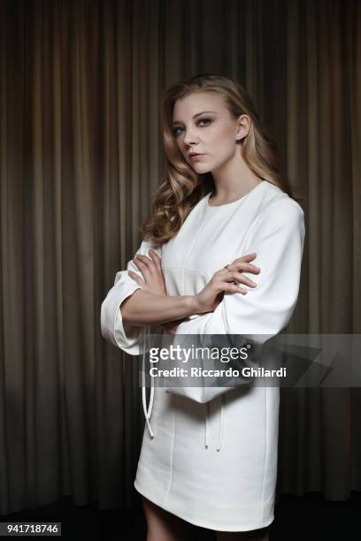 Actress Natalie Dormer poses for a portrait during the 68th Berlin International Film Festival on February, 2018 in Berlin, Germany. .