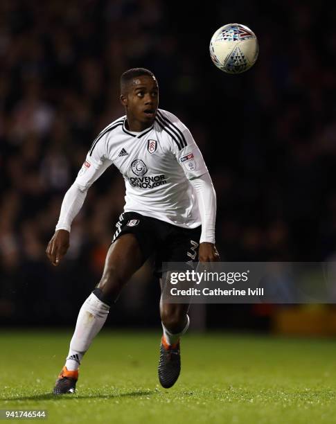 Ryan Sessegnon of Fulham during the Sky Bet Championship match between Fulham and Leeds United at Craven Cottage on April 3, 2018 in London, England.