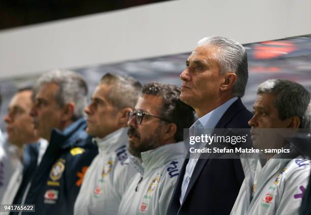 Coach Trainer Tite Brasilien Brazil at Olympiastadion on March 27, 2018 in Berlin, Germany.