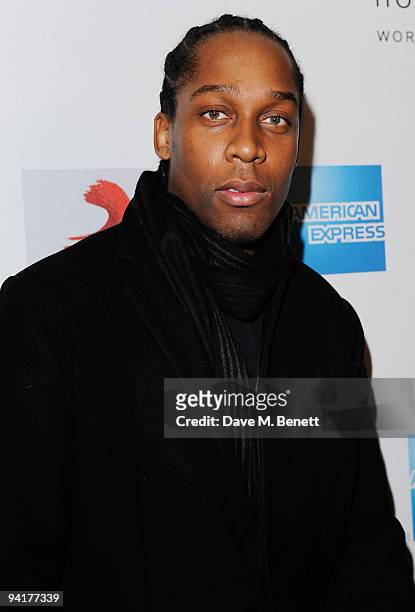 Lemar attends the album launch party in association with W Hotels and American Express for Alicia Keys' new album 'The Element of Freedom', at Aqua...