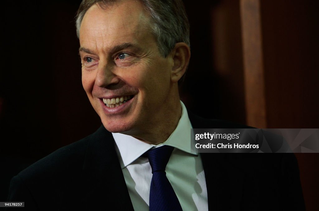 UN Secretary-General Meets With Mideast Quartet Envoy Tony Blair