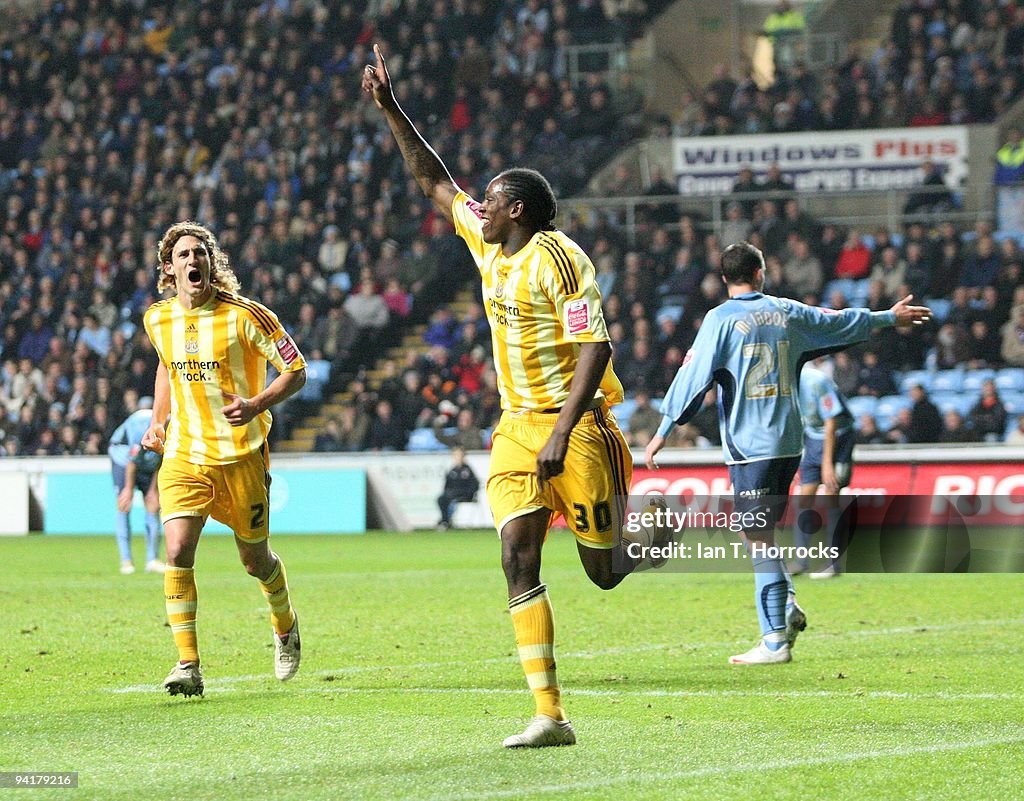 Coventry City v Newcastle United