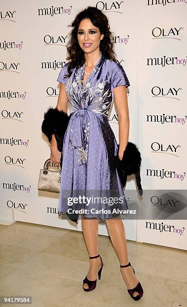 Minerva Piquero attends the "Mujer de Hoy" 2009 awards at ABC building on December 9, 2009 in Madrid, Spain.
