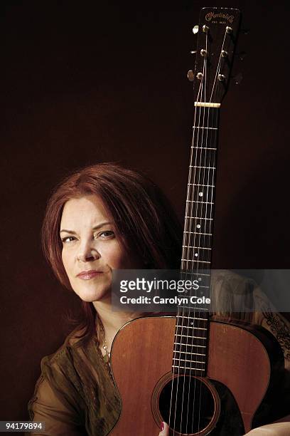Singer, songwriter Rosanne Cash poses for a portrait session for the Los Angeles Times on January 17 New York, NY. Published Image. CREDIT MUST READ:...