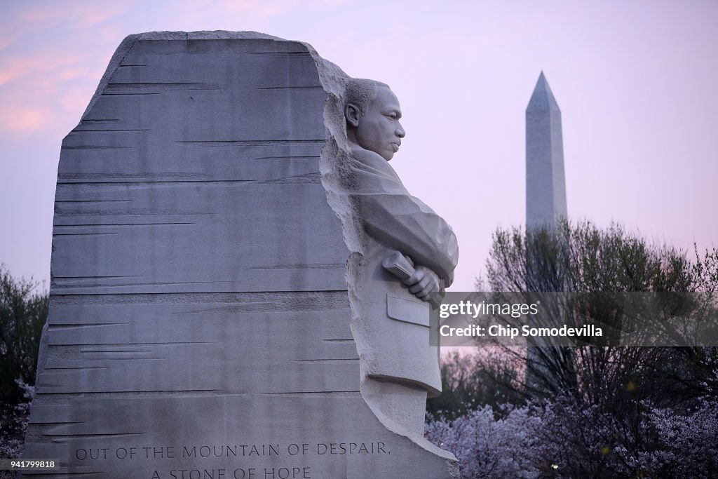 Silent Prayer Walk And Rally Marks 50th Anniversary Of Martin Luther King Jr.'s Assassination