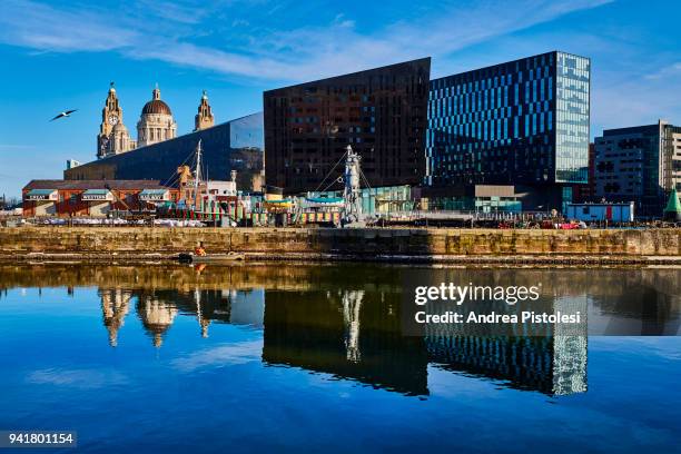 canning dock, liverpool, united kingdom - andrea canning stock-fotos und bilder