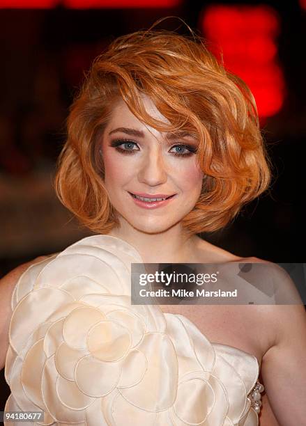 Nicola Roberts attends the World Premiere of St Trinian's 2: The Legend of Fritton's Gold at Empire Leicester Square on December 9, 2009 in London,...