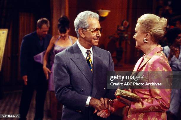 Richard Blackwell / Mr Blackwell, Anne Jeffreys on 'Port Charles'.