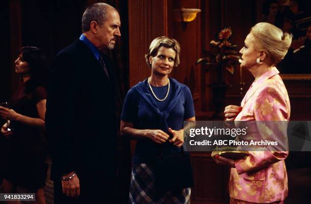 Granville Van Dusen, Mary Beth Evans, Anne Jeffreys on 'Port Charles'.