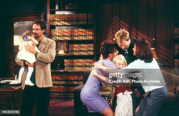 Jon Lindstrom, Lynn Herring, Kin Shriner, Marie Wilson, Carly Schroeder on 'Port Charles'.